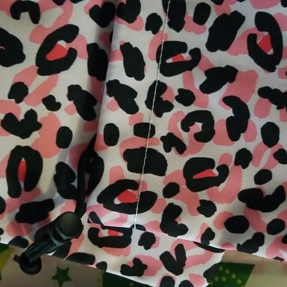 Tennis & Badminton Bag Pink Leopard set of 3 - Picture 3 of 4